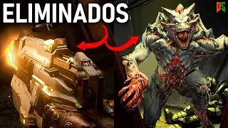 DOOM: Armas y demonios que no vieron la luz (Doom clásicos, 3, 2016 y Eternal)