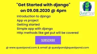 Django Tutorial | Learn Django Step by Step | Django Tutorial for Beginners | Django Training