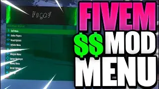 FREE FIVEM MOD MENU | LUA EXECUTOR | DISCORD IN DESCRIPTION ✅