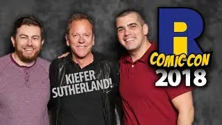 Meeting KIEFER SUTHERLAND @ Rhode Island Comic Con 2018