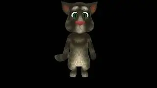 Testing Animation Cat Cartoon (OG Talking Tom) #3dmodeling #animation