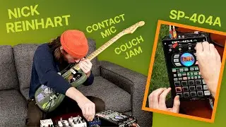 Nick Reinhart SP404 Shreddin : Wacky Workflows with Samplers, Effect Pedals, and Contact Mics