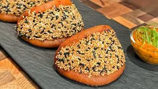 Sesame Prawn Toast Bao 😍🔥