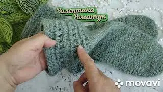Вязание. СУПЕР -ТЁПЛЫЕ НОСКИ в коллекцию 