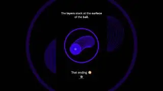 The end was smooth.  #programming #simulation #physics #satisfying #asmr #asmrsounds #coding #code