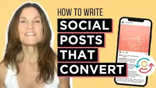 How to Write Social Posts that Convert (4-Step Copy Formula)