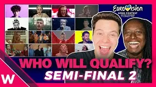 Eurovision 2023: Semi-Final 2 qualifiers prediction (before rehearsals)