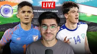 India vs Uzbekistan AFC Asian Cup 2024 | LIVE Watchalong