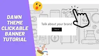 Shopify | Clickable image section on Shopify - Dawn and all free themes