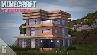 A relaxing Minecraft Build Timelapse (SATISFYING)