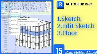 How to Create Floor In Autodesk Revit| Floor Sketch| Edit Floor Sketch| Floor designs| Part 1