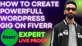 How to create amazon gig on Fiverr in 2021 | How to create wordpress gig on Fiverr | Best Fiverr gig