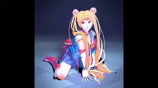 Sailormoon (Render with toon shader in blender)