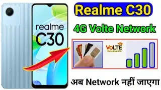 Realme C30 4g Volte network problem solve // How to solve 4g Volte Network problem Realme C30