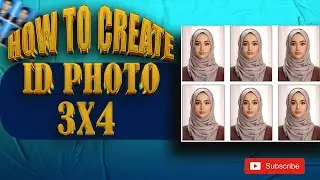 🔴 3x4 ጉርድ ፎቶ አሰራር በቀላሉ | Adobe Photoshop  | Making ID size photo