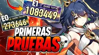 ¡VAYA LOCURA DE DAÑO!!🔥 PRUEBAS de EQUIPOS con YUNLI E0 y E1 - Honkai Star Rail