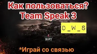 Связь в Wot Blitz | Как настроить Team Speak 3 | TS3 | D_W_S