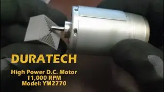 DURATECH | Standard (High Power) D.C. Motor |  YM2770 | JAYCAR | 11000 RPM | Review 2020