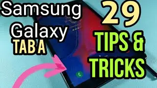 29 Tips & Tricks for Samsung Tab A with S-pen | Hidden Features!