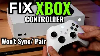 How to FIX Xbox Controller Won't Sync/Pair and Blinking Lights