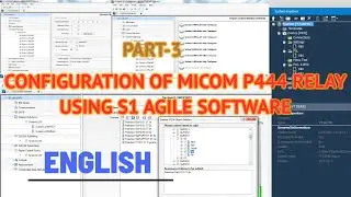 Part-3: MICOM P444 Relay Configuration | MCL FILE in MICOM Relay | Step by Step 61850 CONFIGURATION