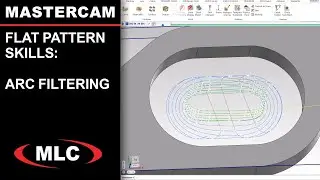 How to Use Arc Filtering with High Speed Toolpaths - More Efficient NC Files in Mastercam