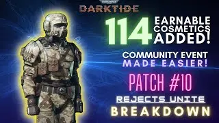 Community Event is now LIVE + BANGIN New Cosmetics! | Patch Overview | Warhammer 40k: DARKTIDE