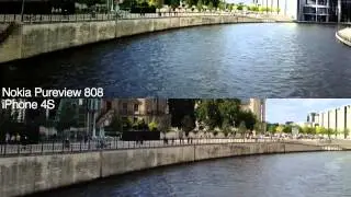 Nokia 808 PureView vs iPhone4S