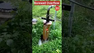 😍 Borewell Water Overflow | 