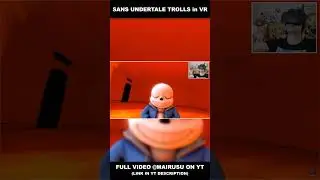 Don't Trust Sans... even in VR  #shorts