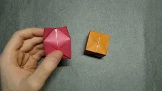 How to make an Origami Waterbomb