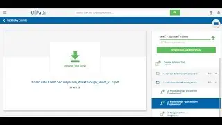 Calculate Client Security Hash Part 3 | UiPath Level 3 Exercise