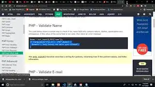 Validate ,EMAIL &Url in PHP