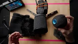 Bubblebee Spacer Bubble vs Rycote Baseball Windscreen