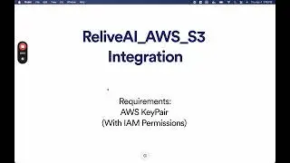 Connect ReliveAI with Your AWS S3 Data Source | Simplify Your Cloud Data Access