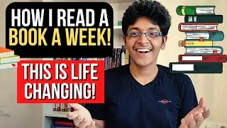 How I Read a Book a Week!🔥 | Easiest Way to Start Reading Books #shorts