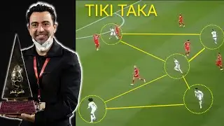 Xavi Hernandezs Al Sadd play Tiki Taka like PRIME BARCELONA 🤯 2021