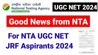 Good News From NTA !! UGC NET Re Exam 2024 | UGC NET Mentor