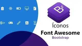 Bootstrap 4 - Íconos de Font Awesome