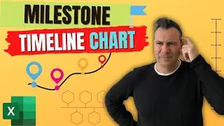 Create a Milestone / Timeline Chart in Excel ⛳