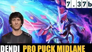 🤯 DENDI [PUCK] MIDLANE 7.37B - DOTA 2 HIGHEST MMR MATCH#dota2   #dota2gameplay   #dendi