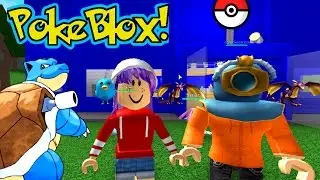 ROBLOX POKEMON POKEBLOX GO GAMEPLAY CHALLENGE | RADIOJH GAMES & MICROGUARDIAN