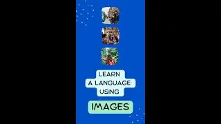 Learn a language using images! #learning #languagelearning #fluent #languages