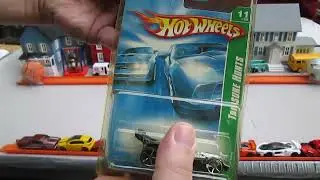 2008 Hot Wheels Treasure Hunt Black Drift King Toy Car Unboxing and Review - Yellow Window 5 Spokes