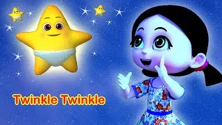 Twinkle Twinkle Little Star Poem I English Poem I Lullaby For Babies To Go To Sleep I Happy Bachpan