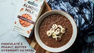 #HealthyBreakfastRecipe #OatsRecipe Chocolate Peanut Butter Oatmeal | Healthy Breakfast Recipe