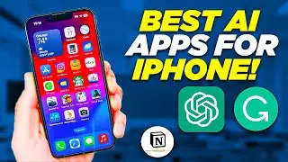 10 BEST AI Apps for iPhone! Maximize your productivity with AI! | Latest Apple Technology