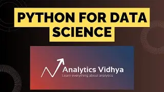 Python for Data  Science (Analitics Vidhya)