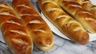 🥖🥖🥖 НЕЖНЫЕ Венские багеты - Рецепт сдобной выпечки - Венский хлеб от Ришара Бертине Pain viennois