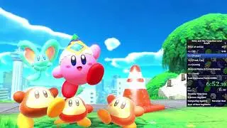 Kirby and the Forgotten Land Any% Speedrun in 2:18:19  (First Run)